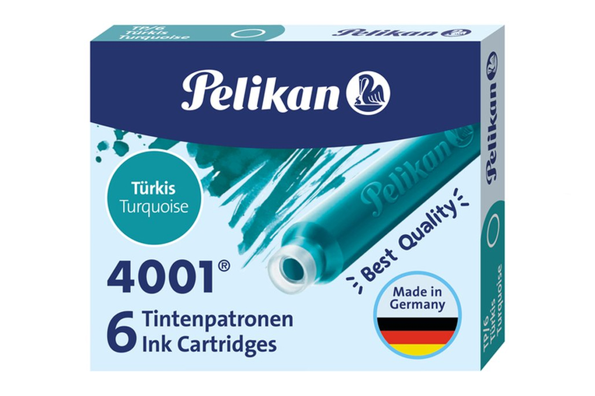 Pelikan Inktpatronen Turquoise